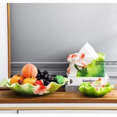 BỘ TRANG TRÍ NHÀ - PHÒNG KHÁCH HOA SEN